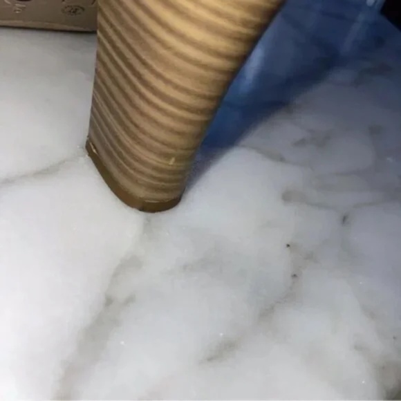 Women's Chunky Suede Peep-Toe Mule Heels - Picture 6 of 10